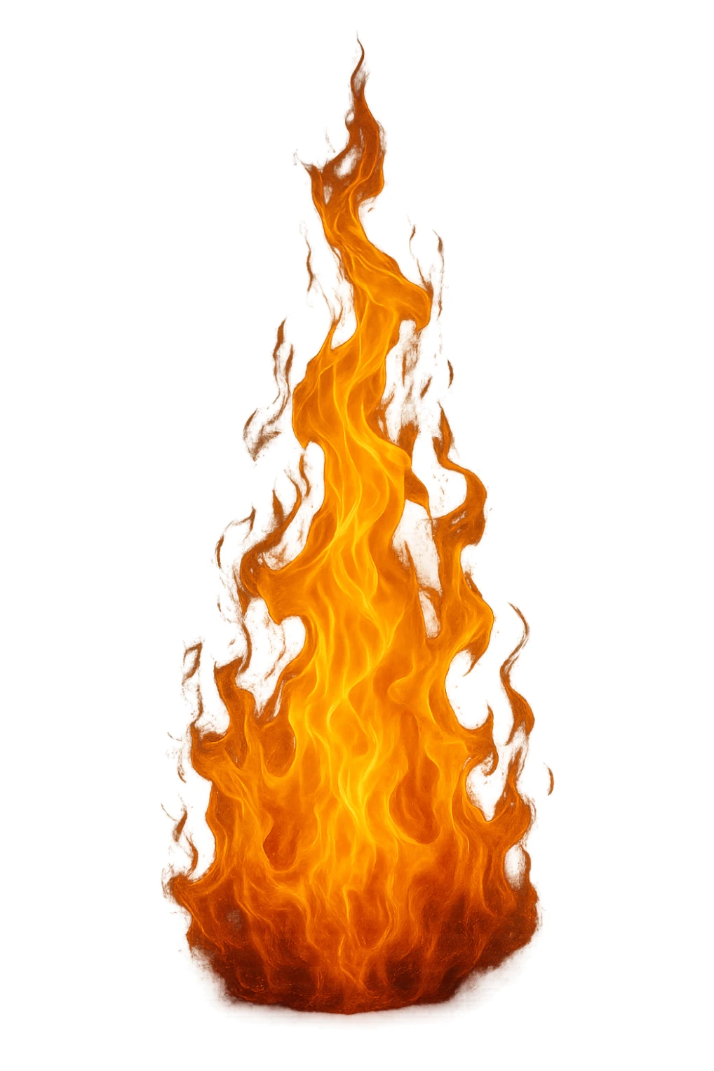 fiamma con metabolismo 3d sticker