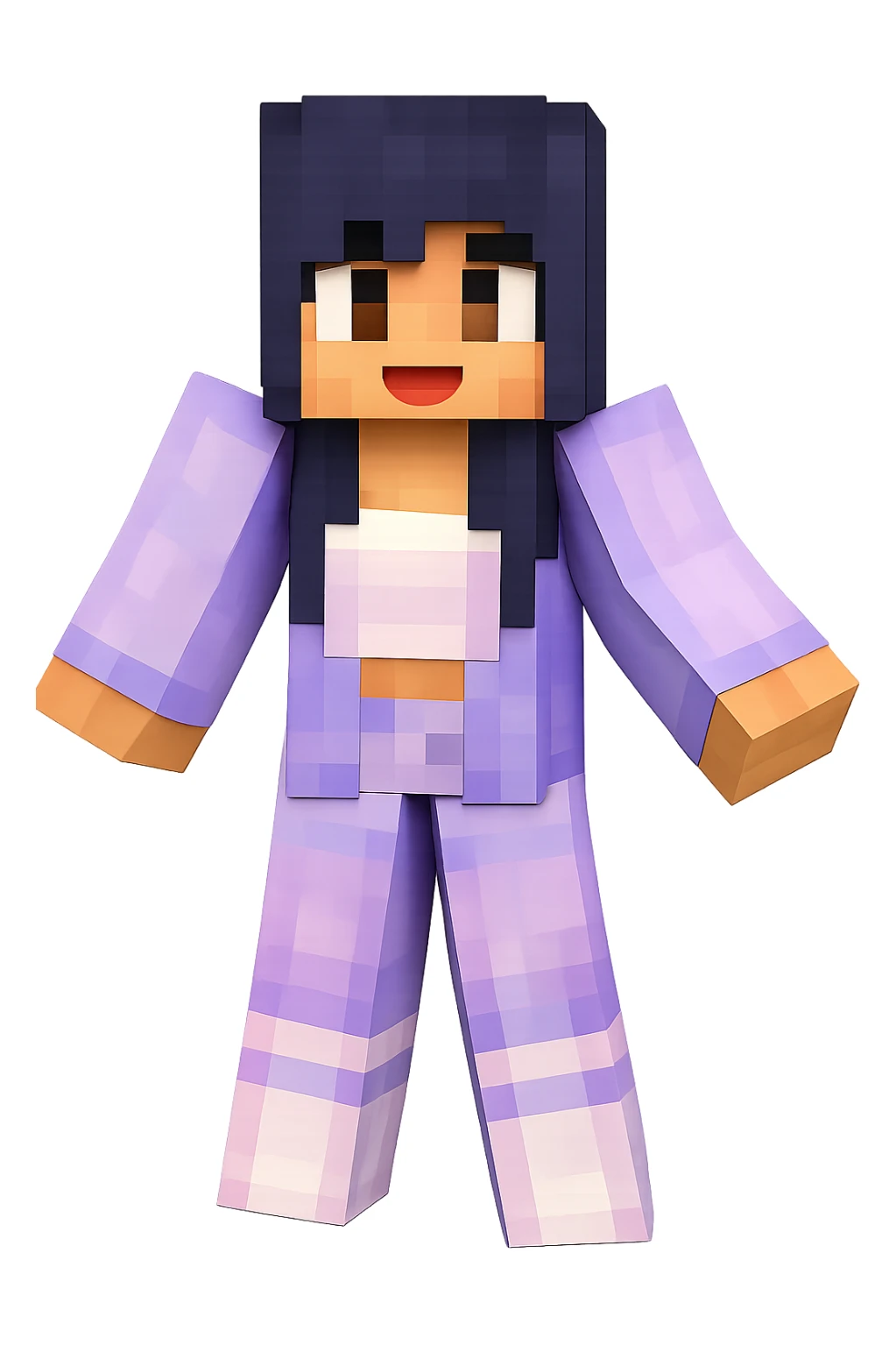 Extract the character from the background, including the clothes and accessories they are wearing, and place on a transparent background. Keep the original style and appearance exactly the same.

 sticker