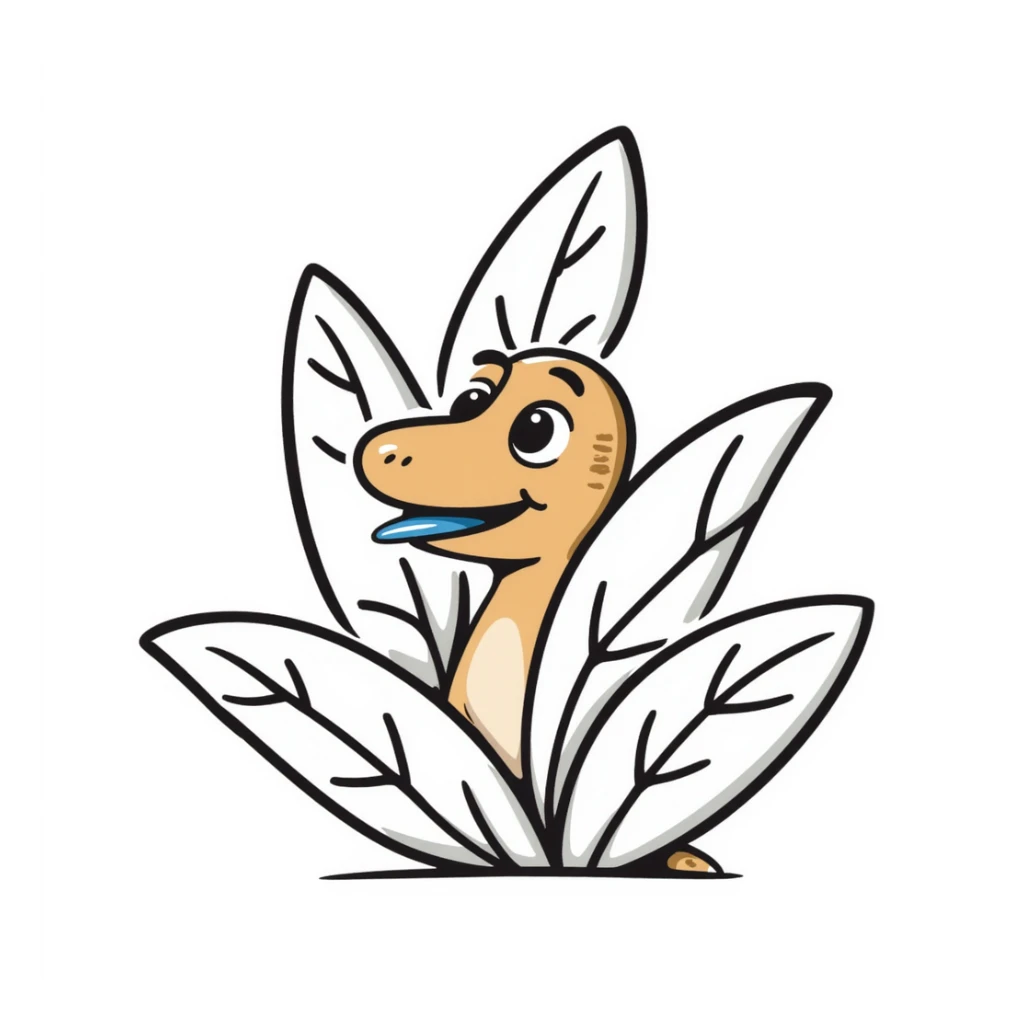 brown lizard with a blue tongue sticker