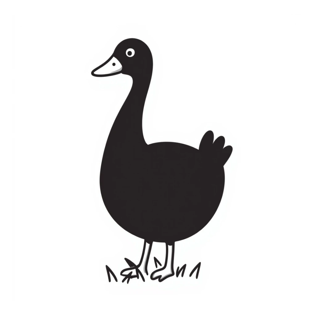 Goose sticker