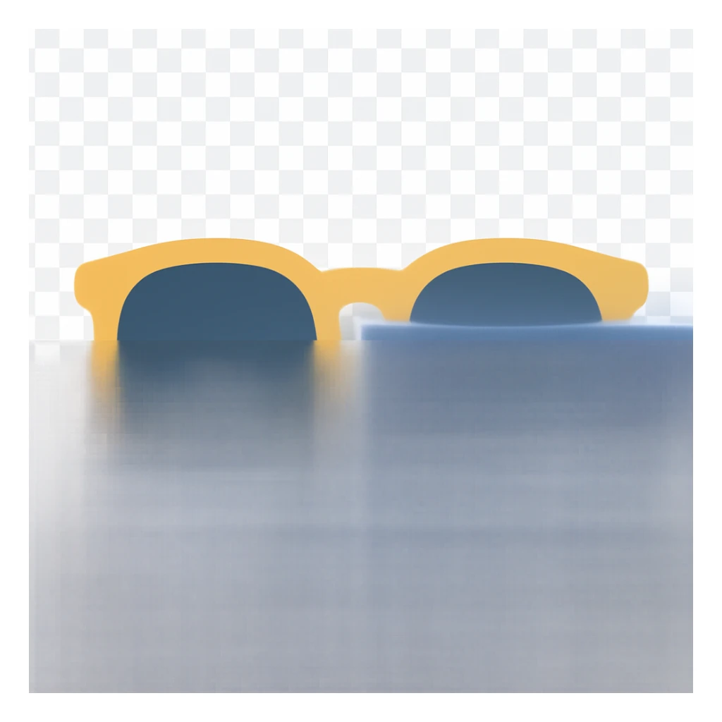 a pair of sunglasses sticker