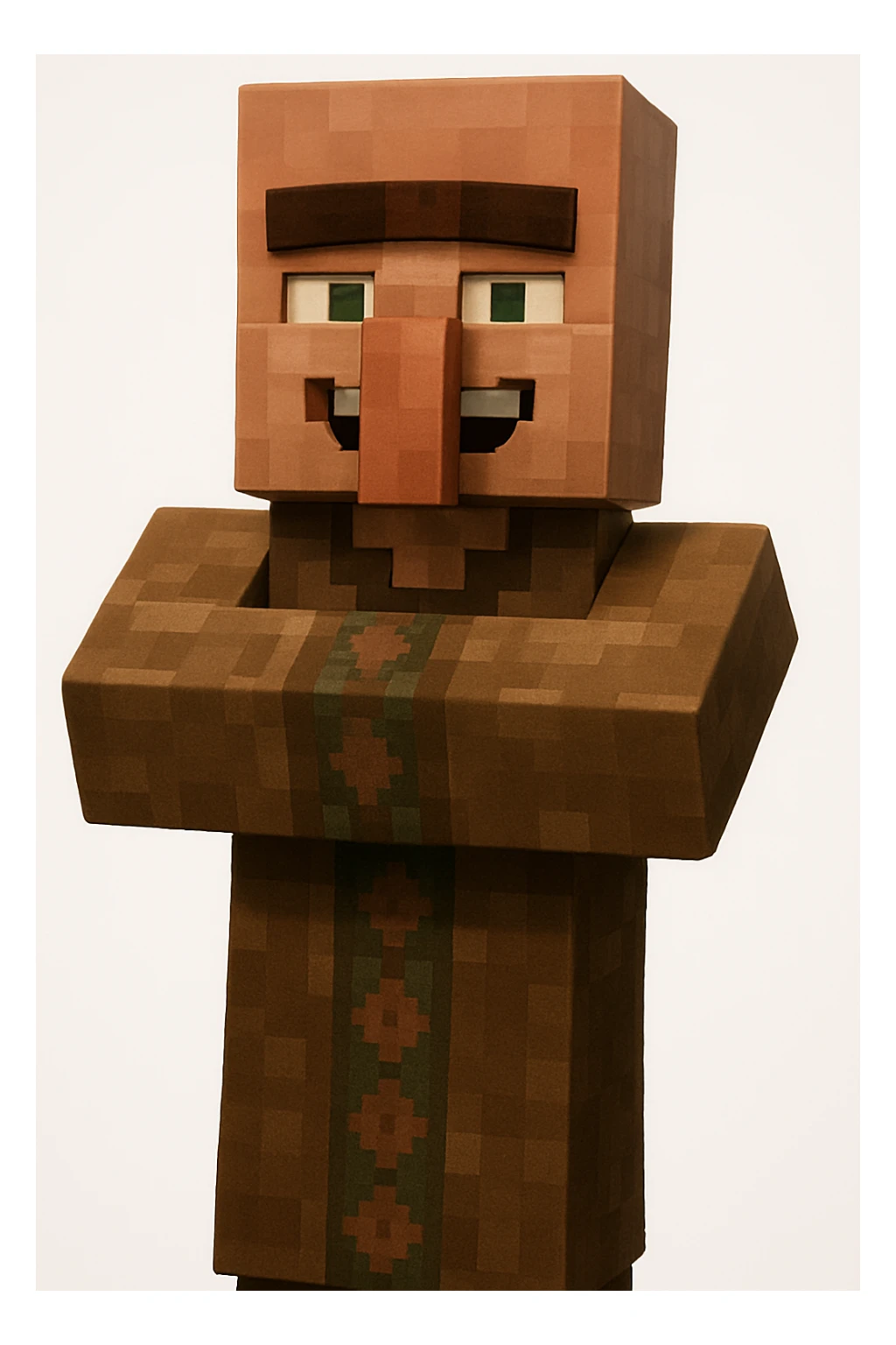 Keep the picture quality and style exactly the same. Give the character a happy expression in the same style as the reference image. sticker