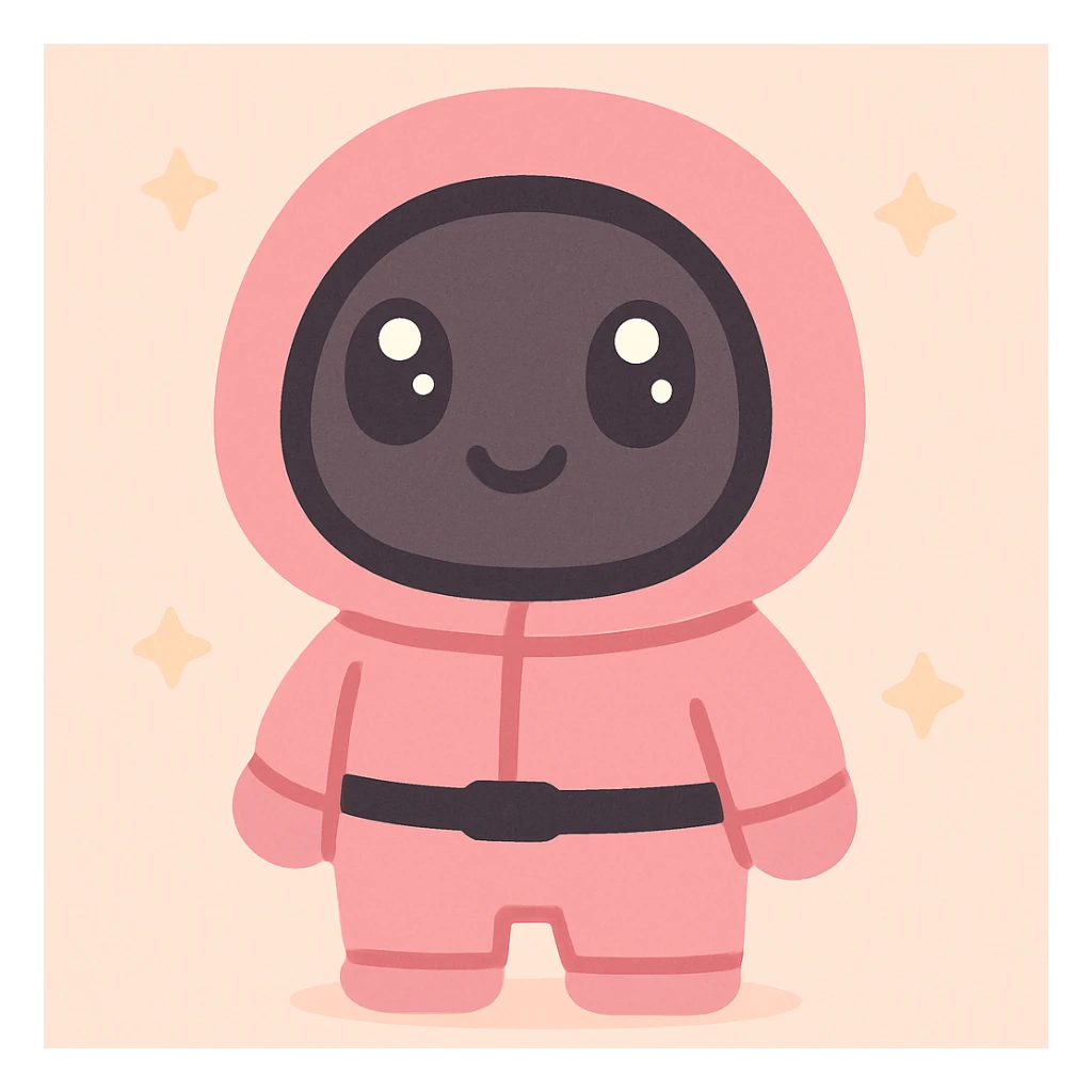 Squid Game, Pink Suit sticker
