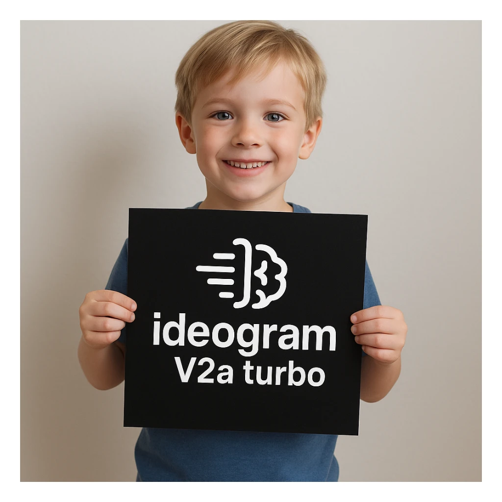 make drawing of a child holding a poster of this image sticker