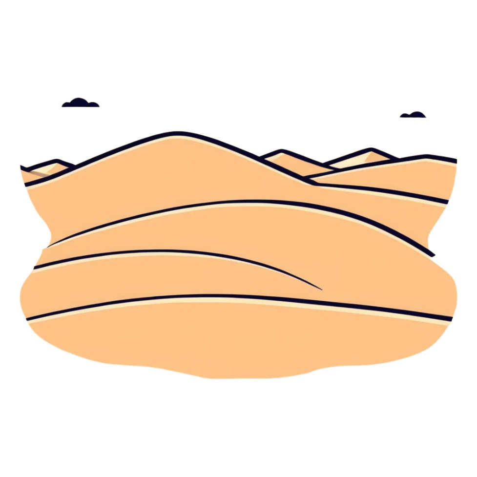 dog glass  amd the sand  sticker