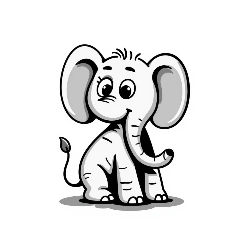 Elephant sticker