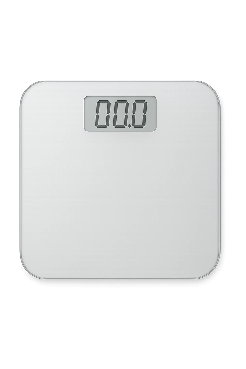 bilancia pesapersone vista dall'alto sticker