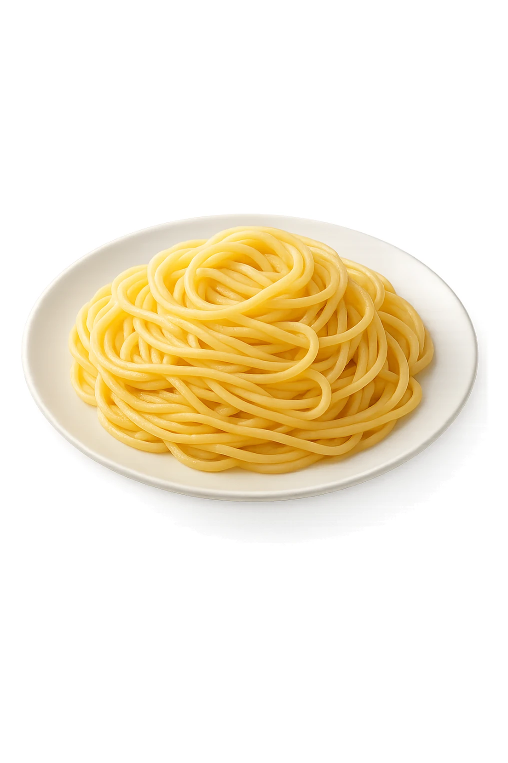 Pasta cucinata su un piatto sticker