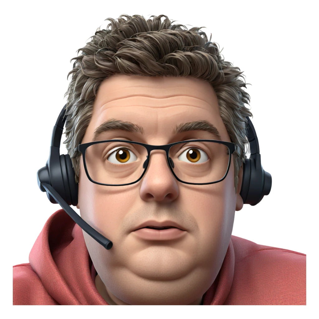 focused gaze of a boy sticker