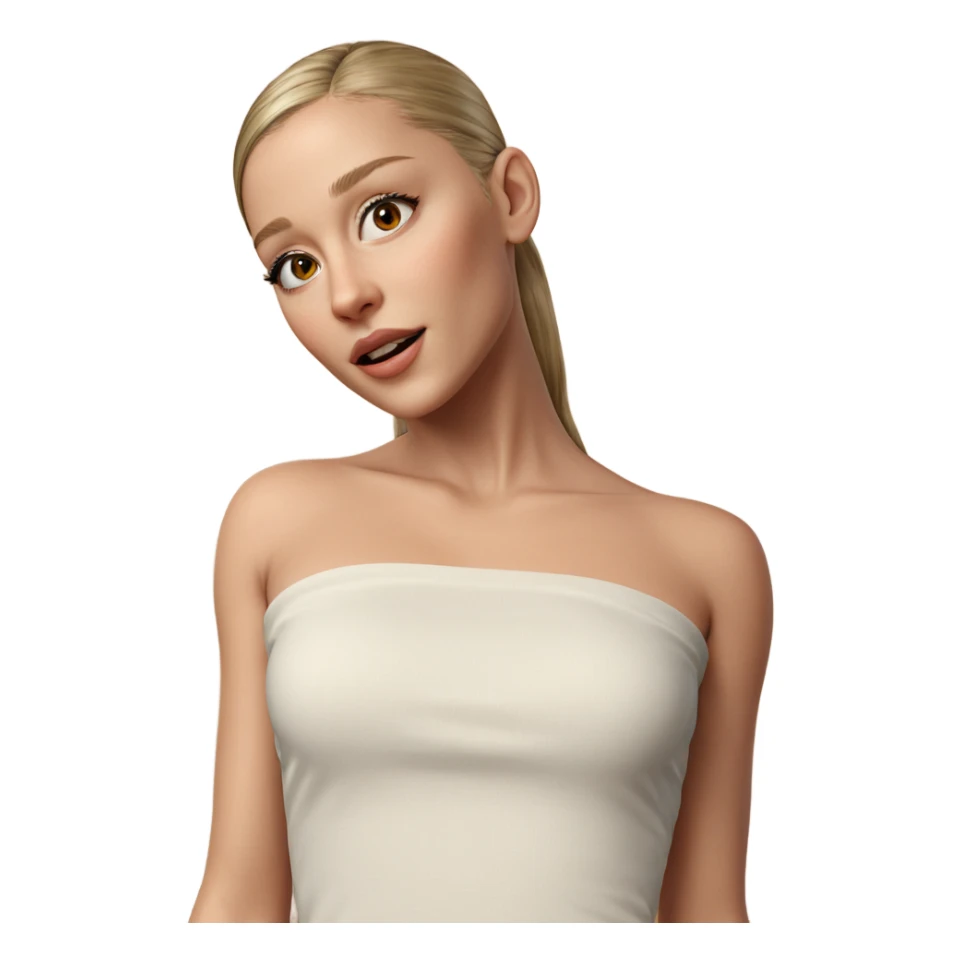 realistic portrait of a girl sticker