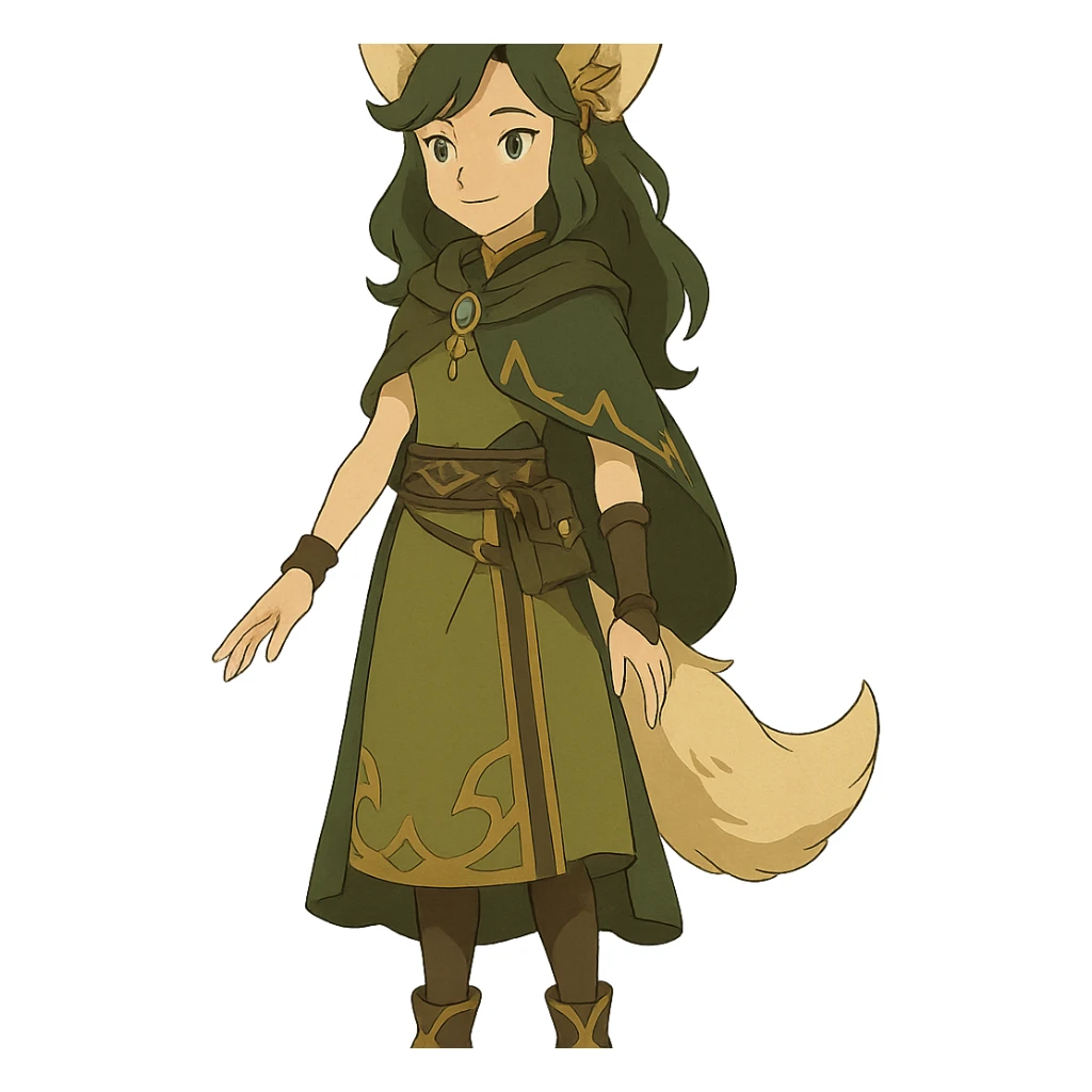 full body Varesa from Genshin Impact sticker