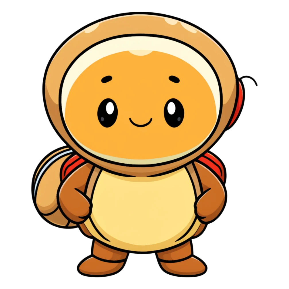 iconic face of Sandy Cheeks from SpongeBob sticker