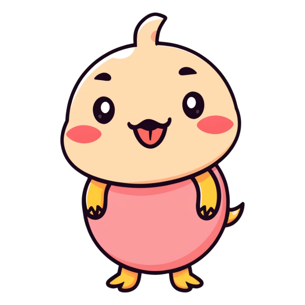 blushing face with eyes rolled up and tongue out sticker