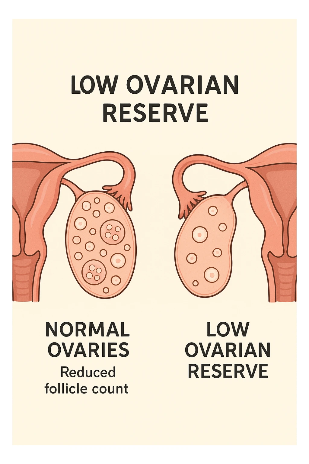 riserva ovarica bassa sticker