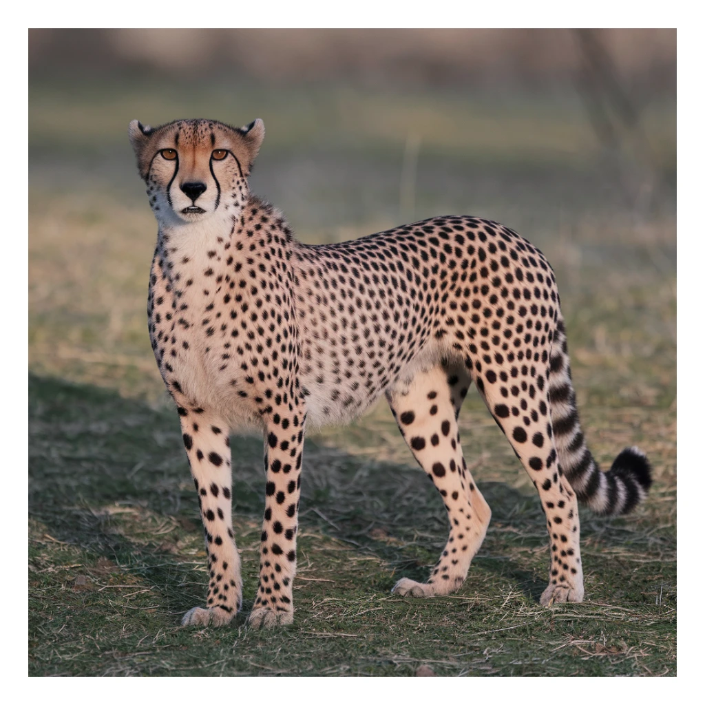 Cheetah sticker