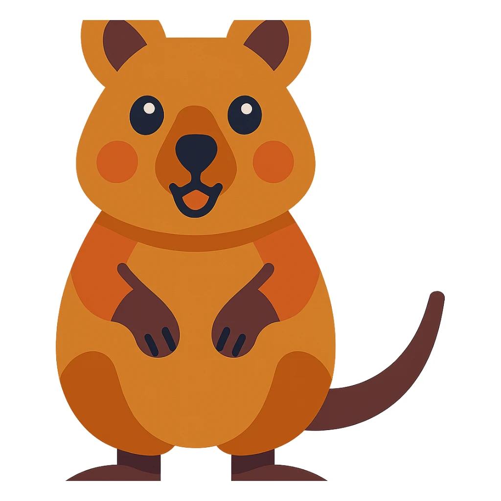 cute quokka sticker