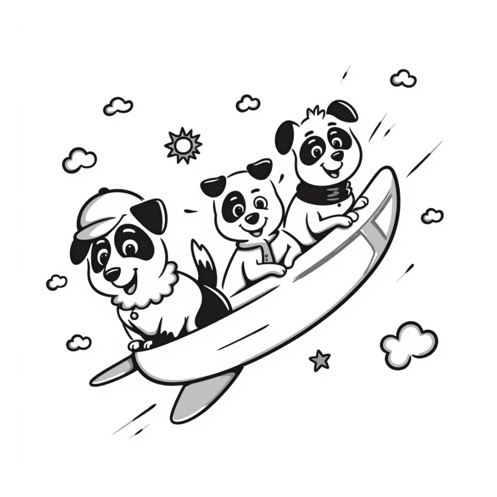 puppy patrol emoji sky sticker