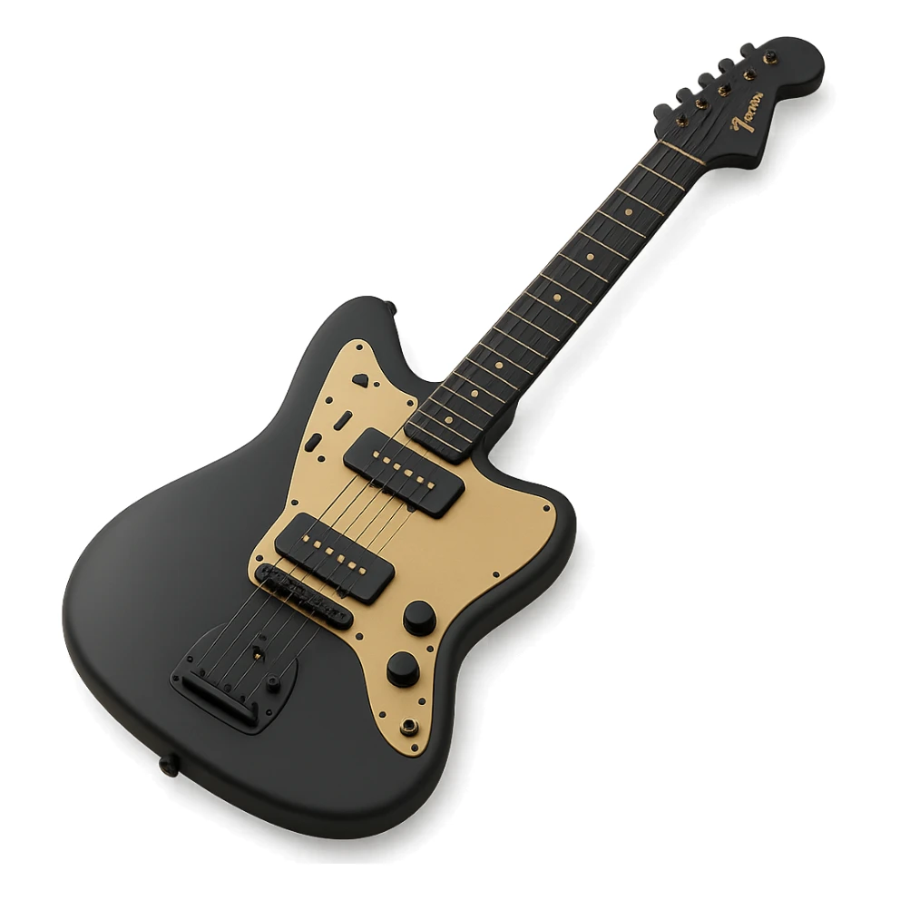 Fender Jazzmaster guitar sticker