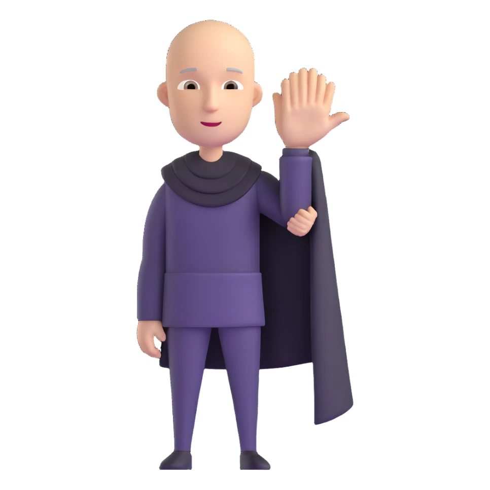 bald white guy sticker