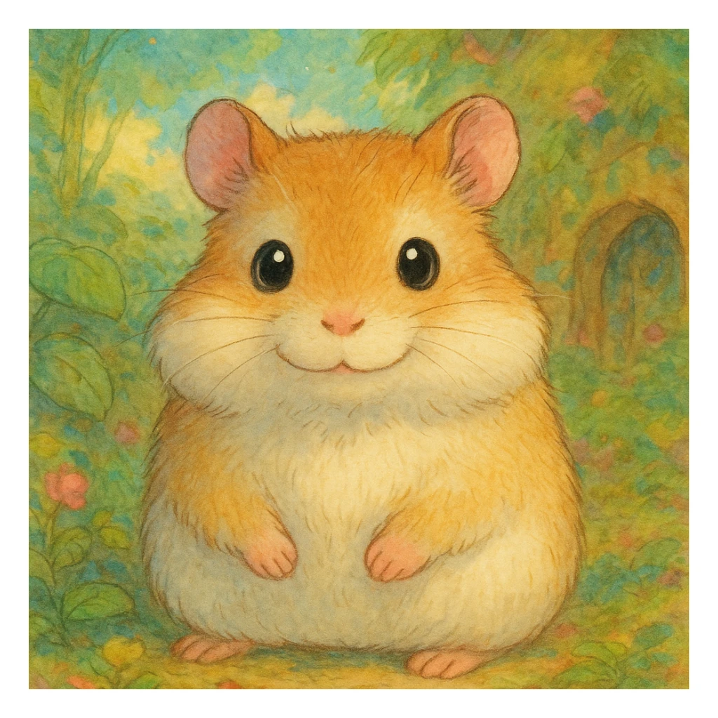 hamster sticker