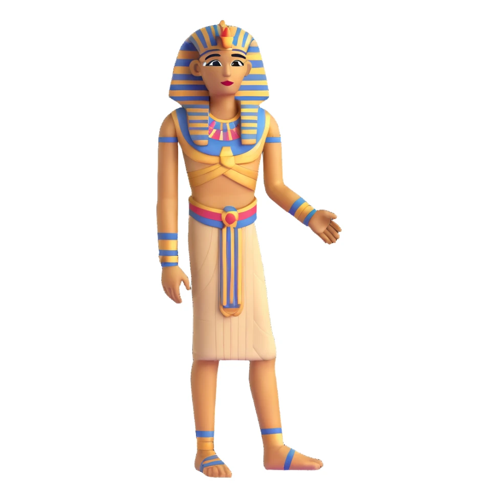 Egyptian mummy in ancient Egypt sticker