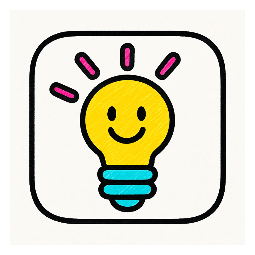 modern app icon style iPhone, clean and minimal, rounded corners, subtle gradients sticker