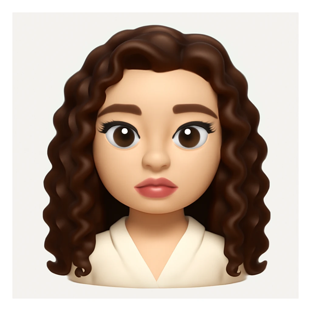 A 3D Apple-style emoji version of the uploaded image, preserving its colors, shapes, textures, and overall design, simplified into emoji form while keeping key details recognizable. Smooth glossy finish, soft shadows, high-quality render, minimal background sticker