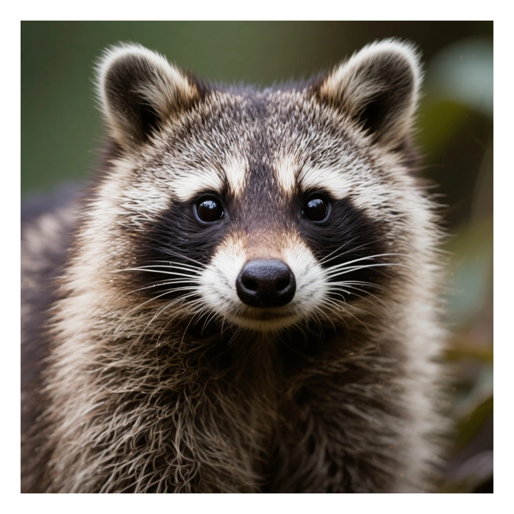 Raccoon sticker