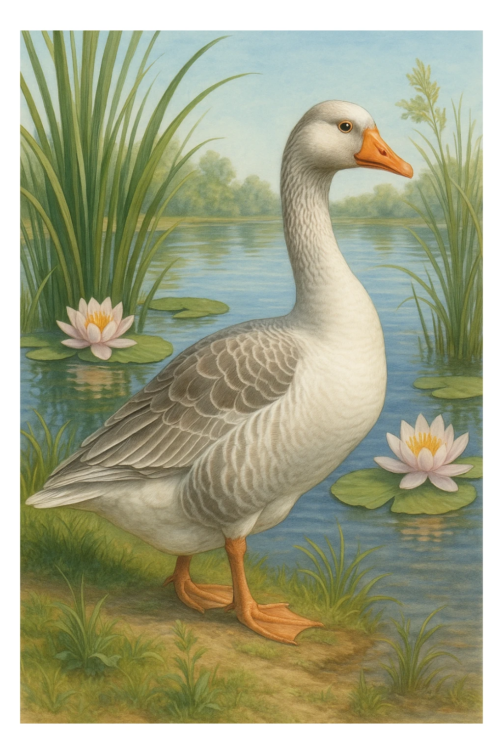 Goose sticker