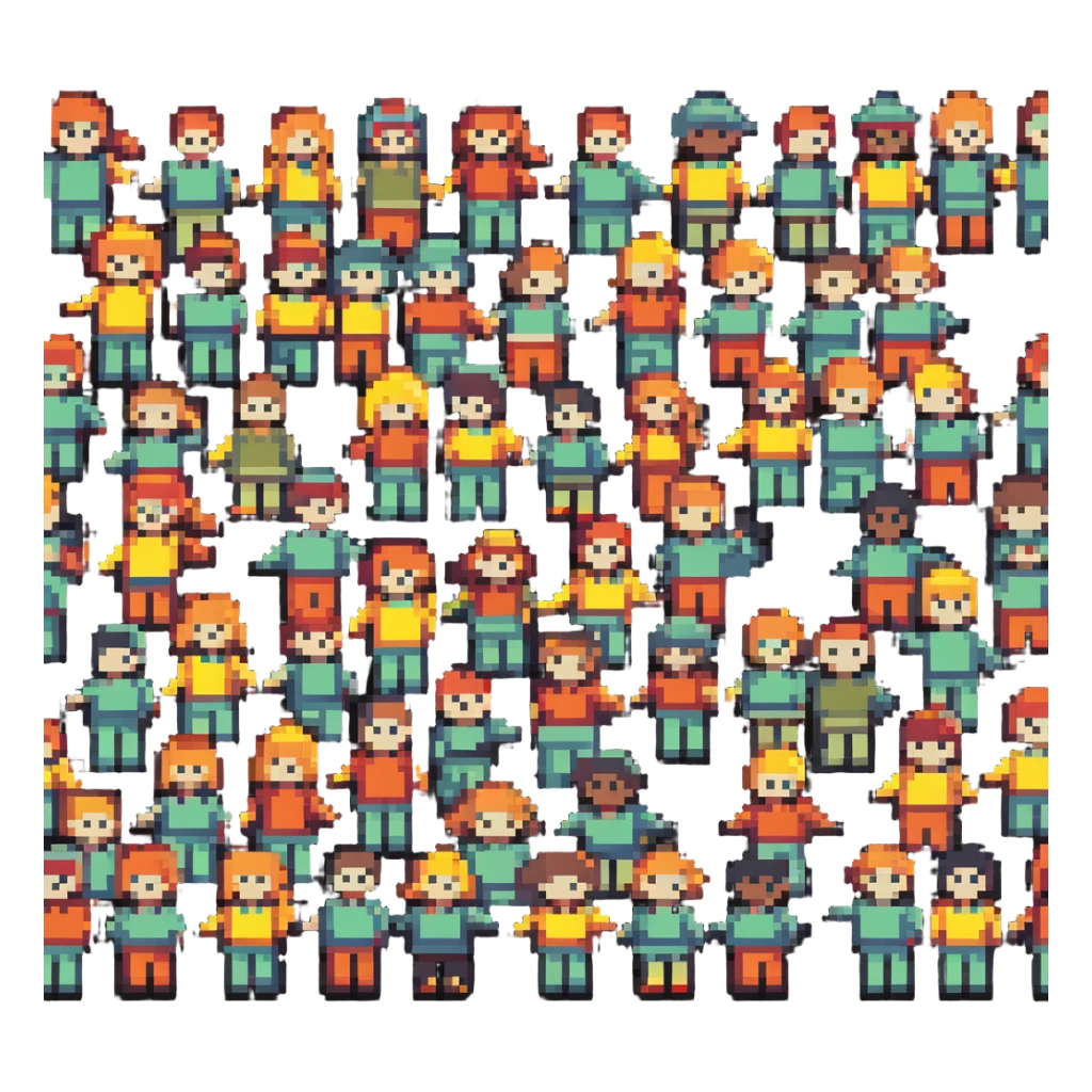 The Goonies group of kids, adventure movie characters sticker