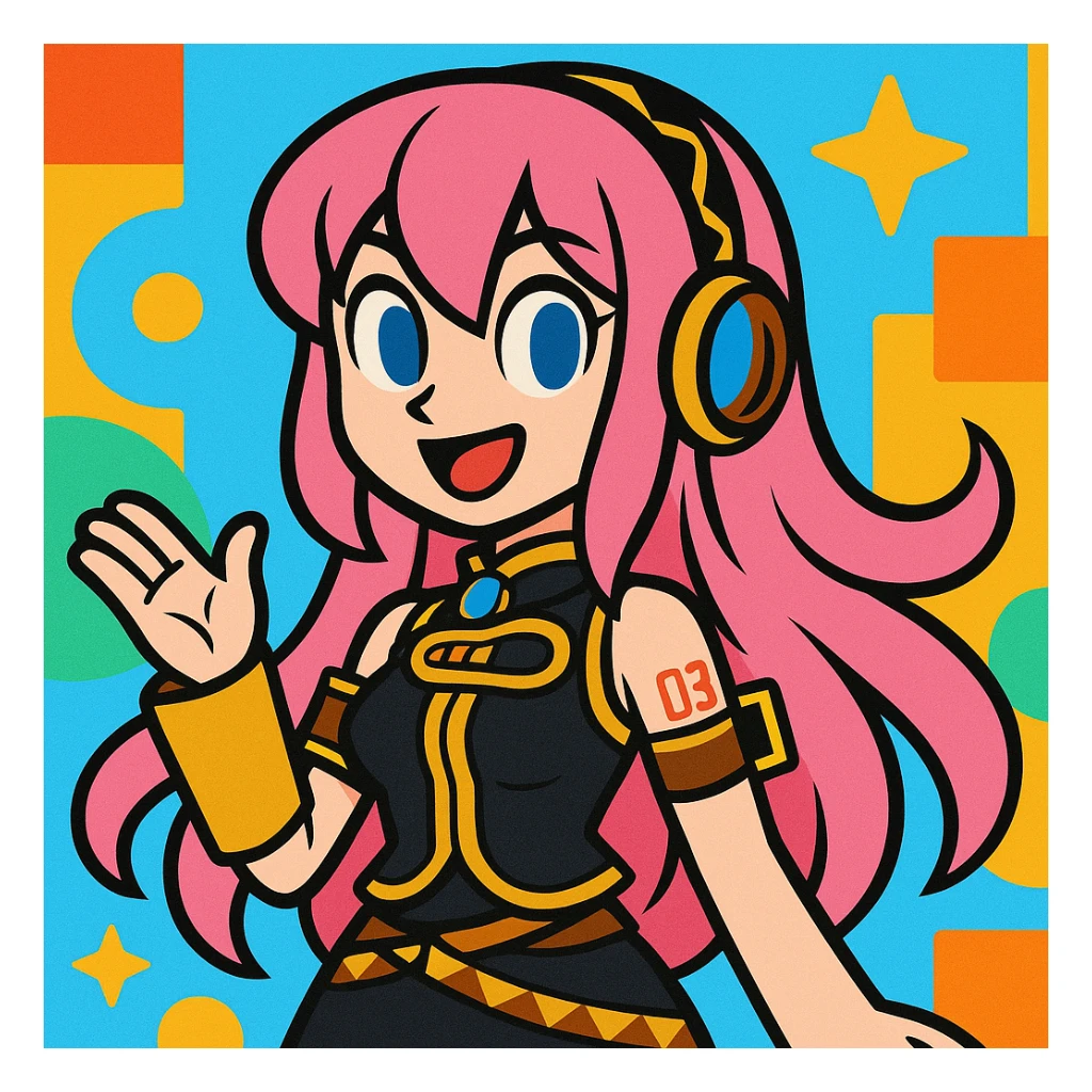 Megurine Luka sticker
