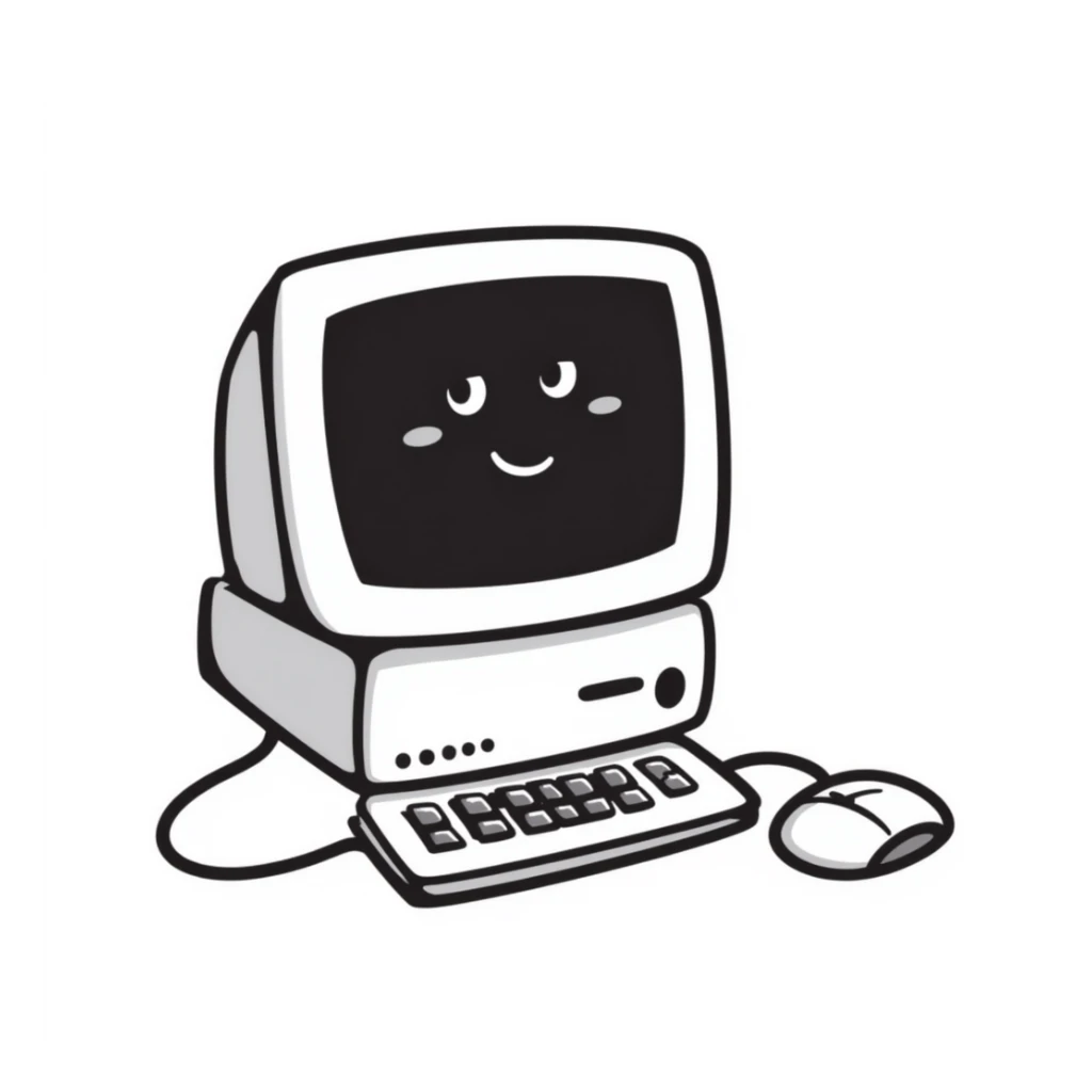 old Macintosh computer sticker