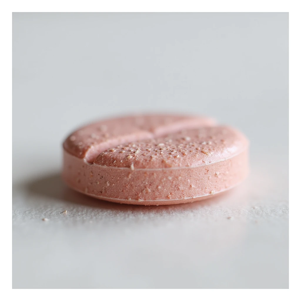 a medicine tablet, photorealistic style sticker