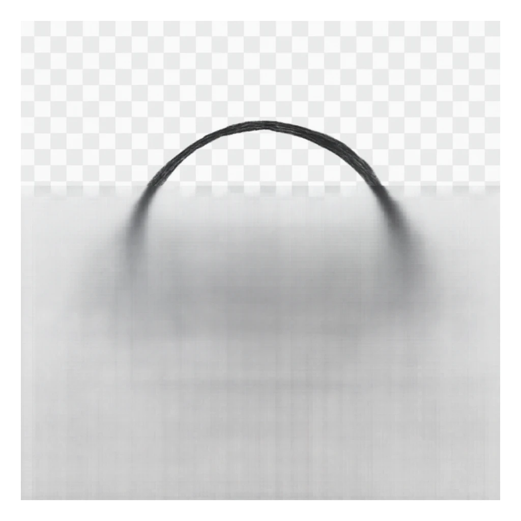 Small green circle with center offset to the right sticker