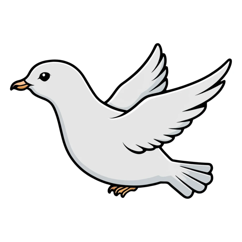 Holy Spirit dove sticker