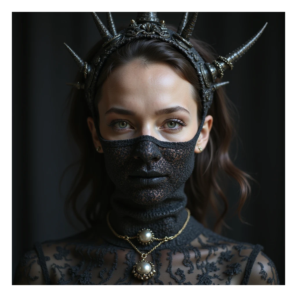 gothic accessories, photorealistic style, variation 2 sticker