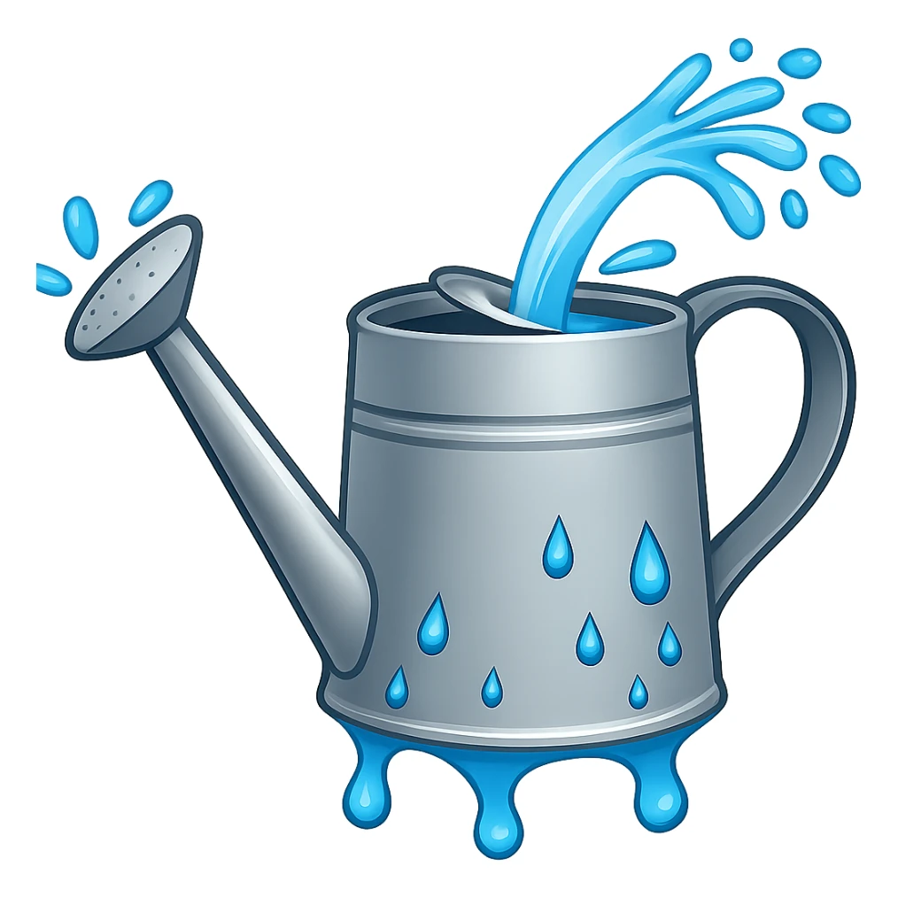 Make the water more animated with lively splashes and motion in the style of emoji. Remove the background. sticker