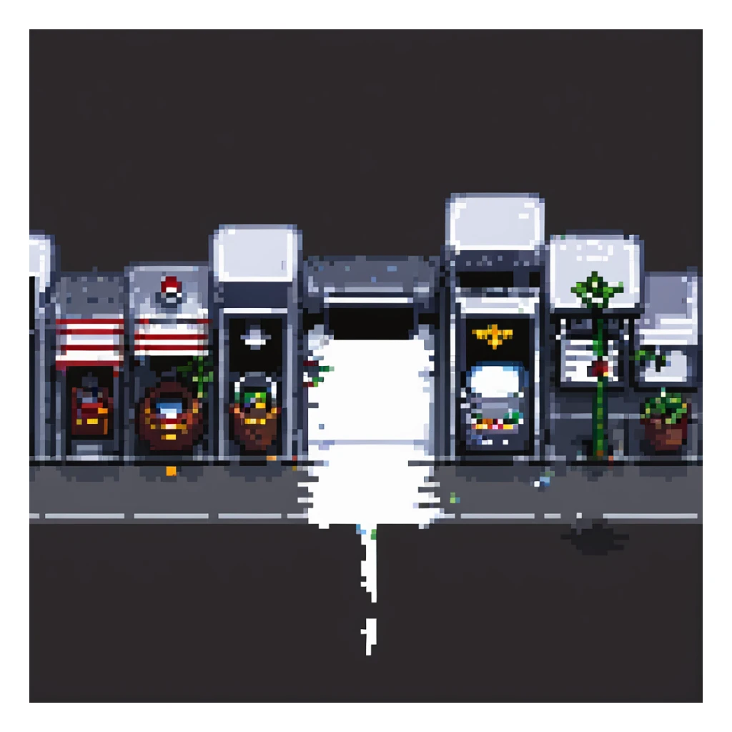 Create a purely background image, Gotham City street, dark and rainy. sticker