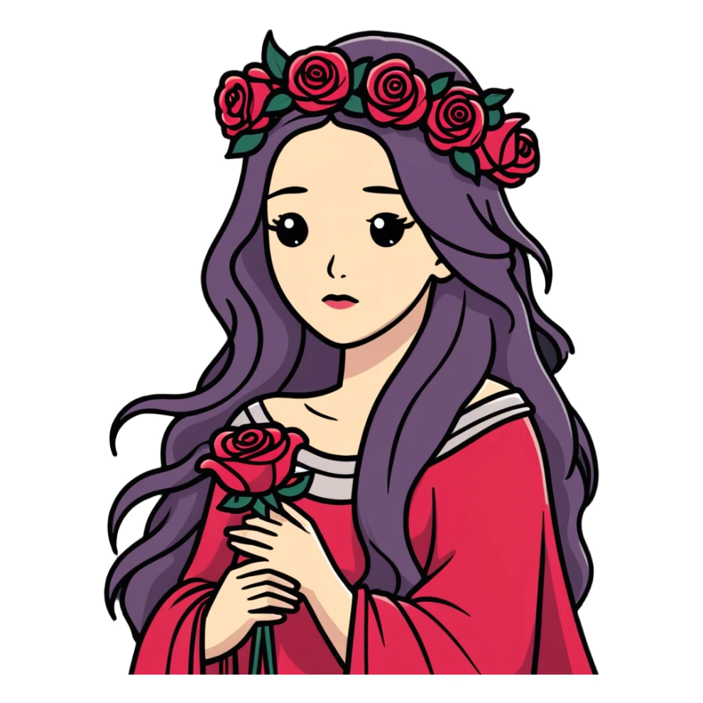 A Court of thorns and roses sticker