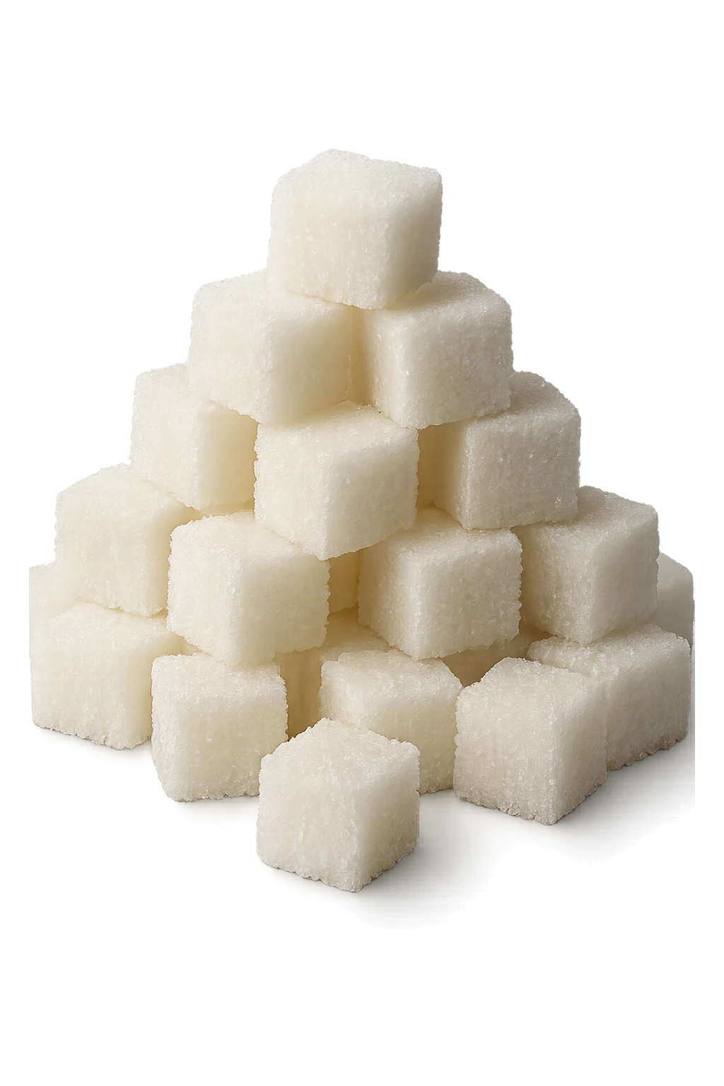 monagna di zollette di zucchero, iperrealistico 4k sticker
