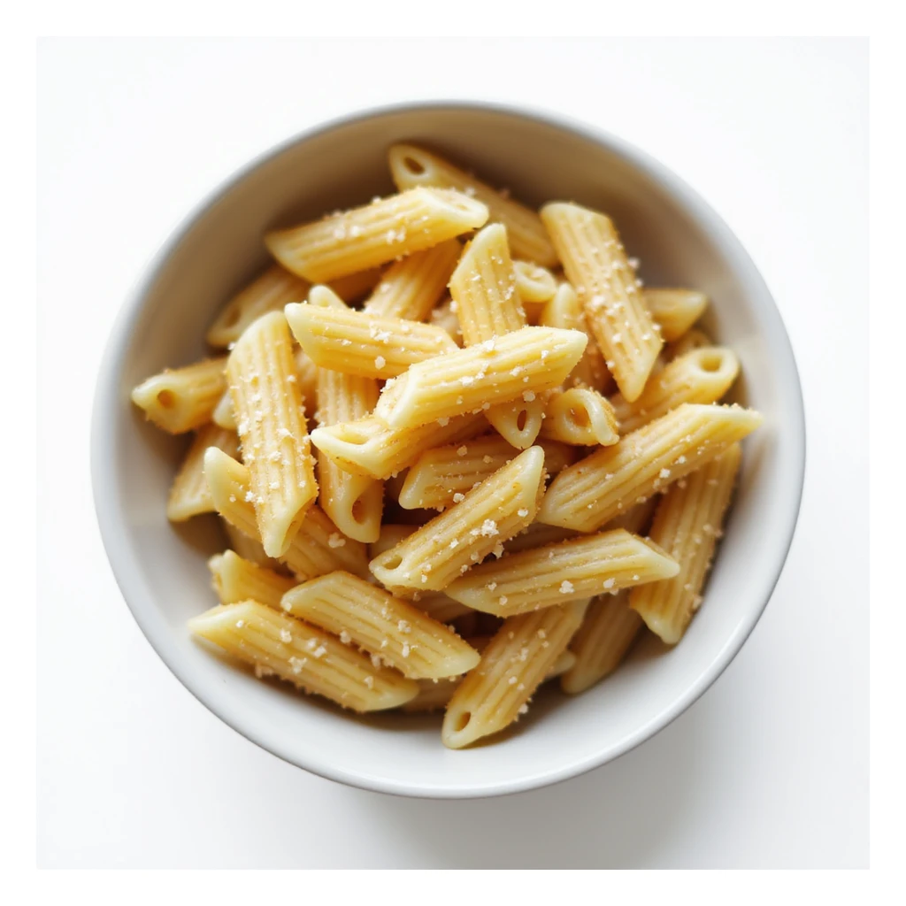 hyperrealistic bowl of pasta, 4K, isolated on white background sticker