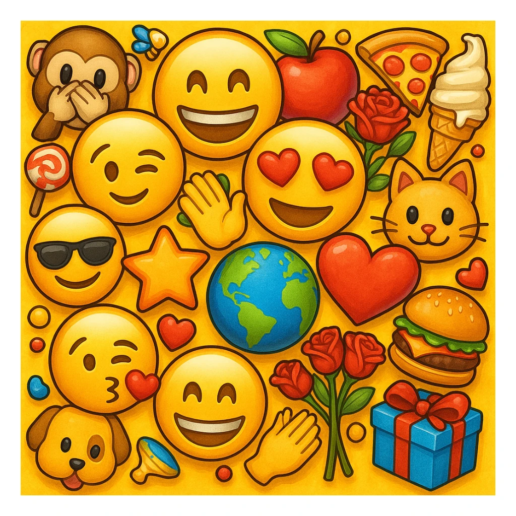 show more emoji sticker