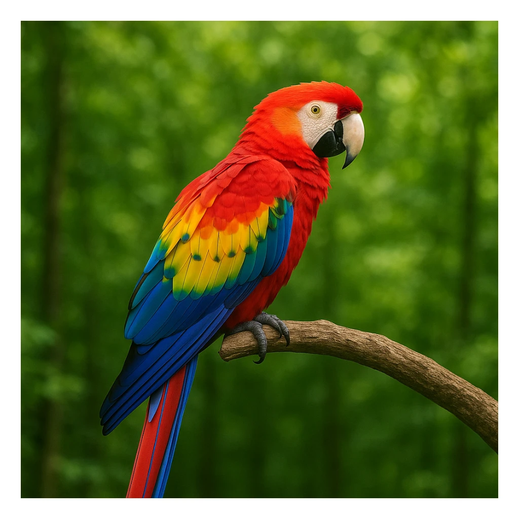 Parrot sticker