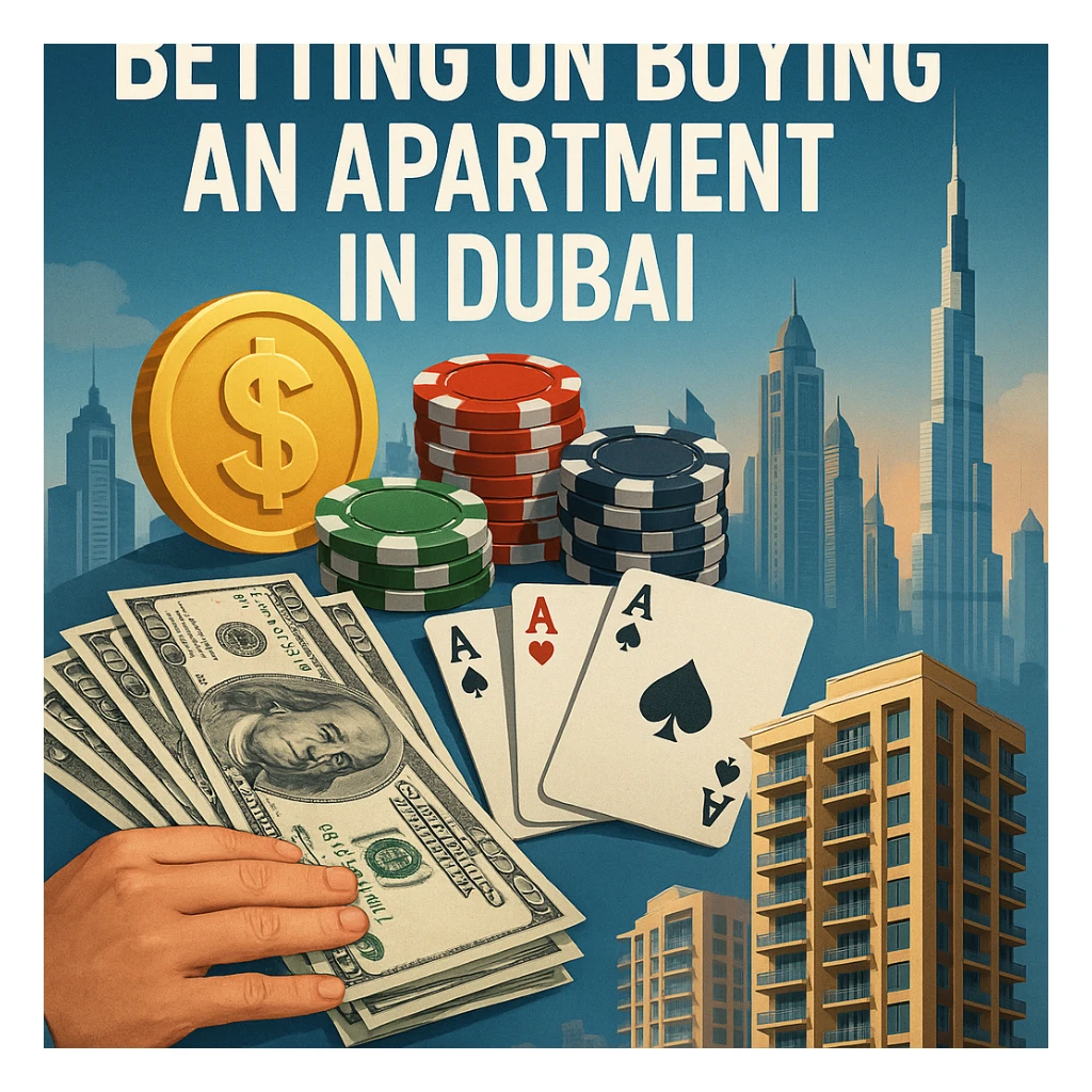Betting on buying an apartment in Dubai sticker