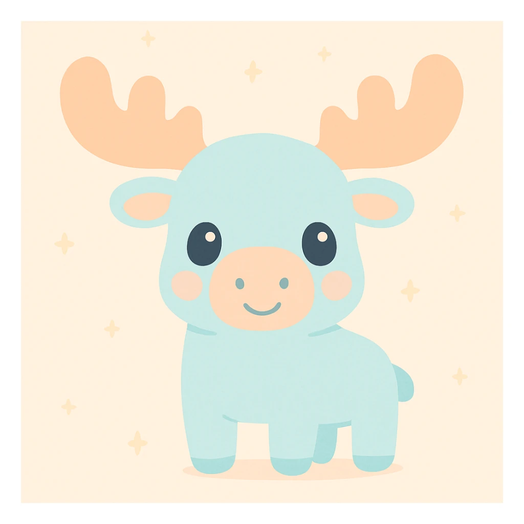 Moose sticker