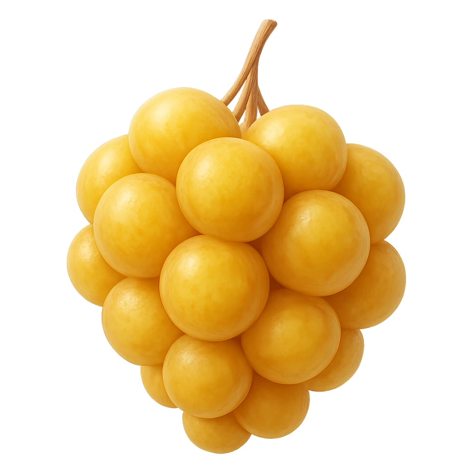 CELLULA DI GRASSO (ADIPOCITA) GIALLA A GRAPPOLO sticker