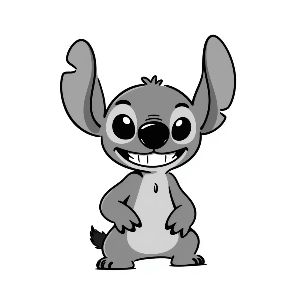 stitch from lilo & stitch sticker