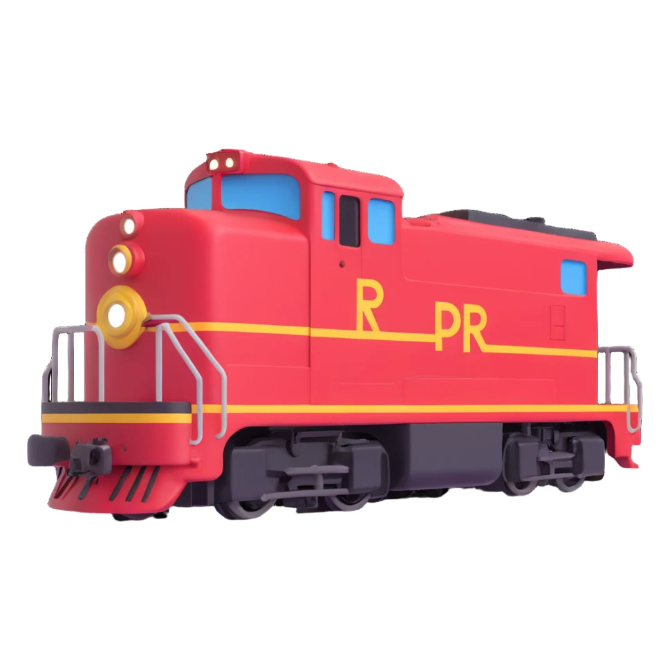 Pennsylvania railroad electric locomotive sticker