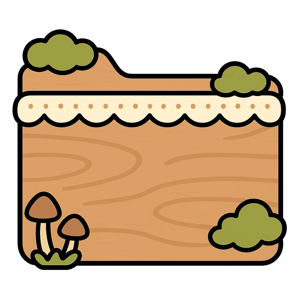 Now give me just the front of the folder, without the back sticker