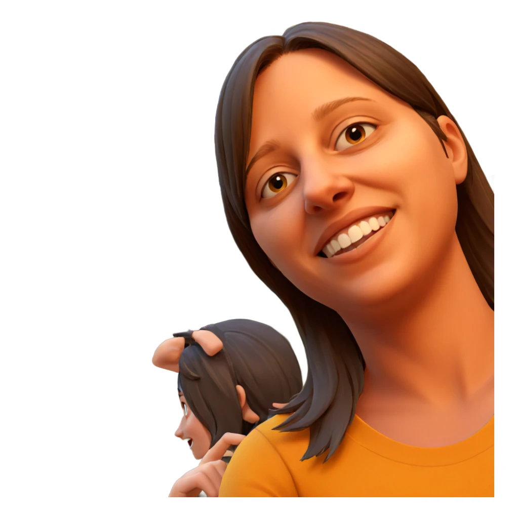 girl and boy outdoors together sticker